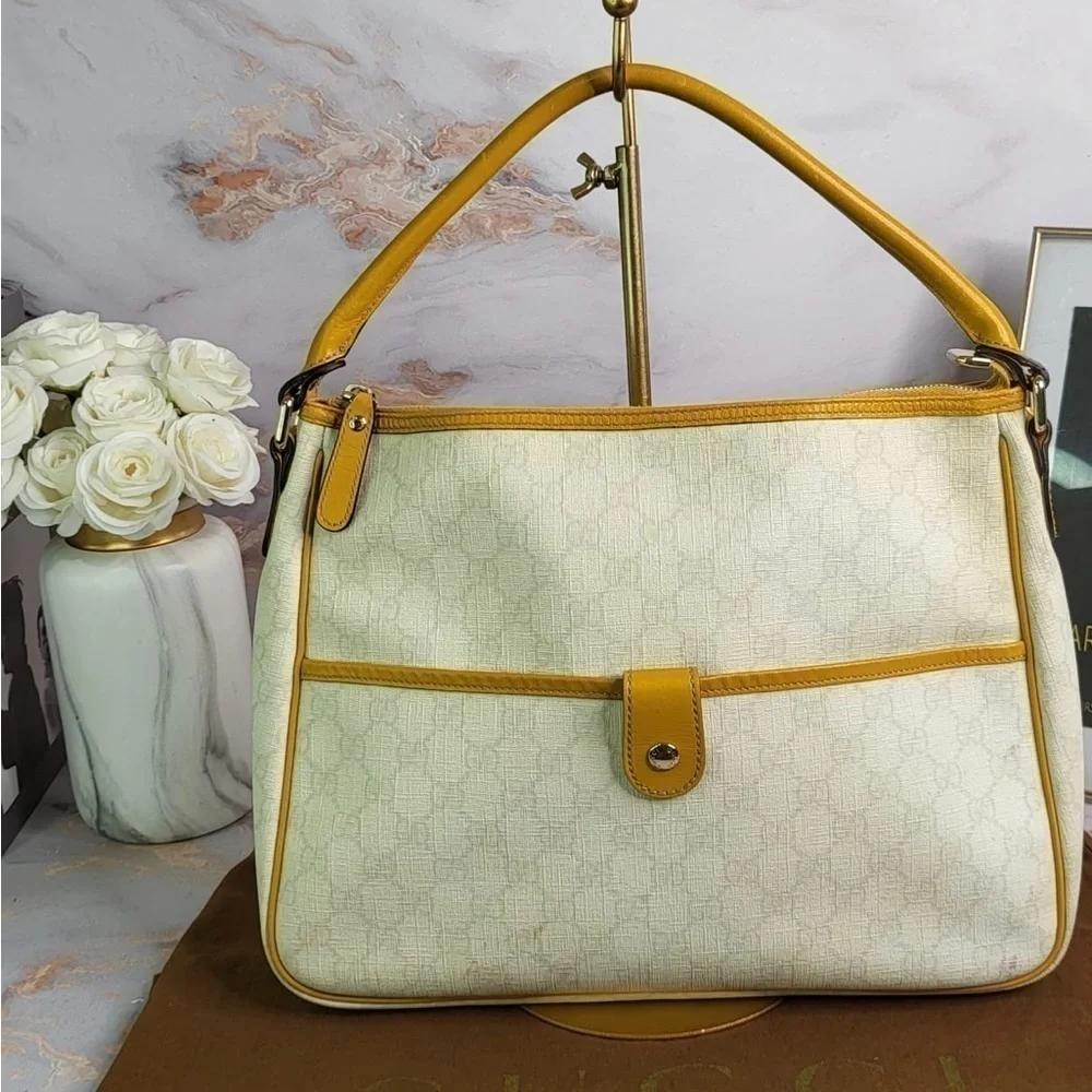 GUCCI PVC CANVAS BAG